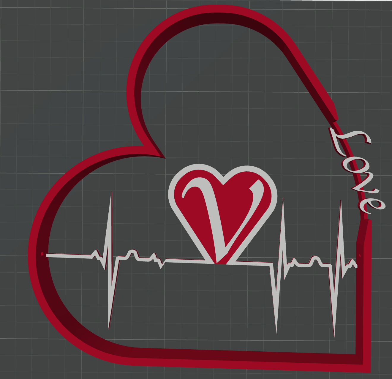 Cuore personalizzato per San Valentino