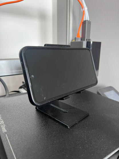 Stand Smartphone Rialzato 3D con Passaggio Cavo.