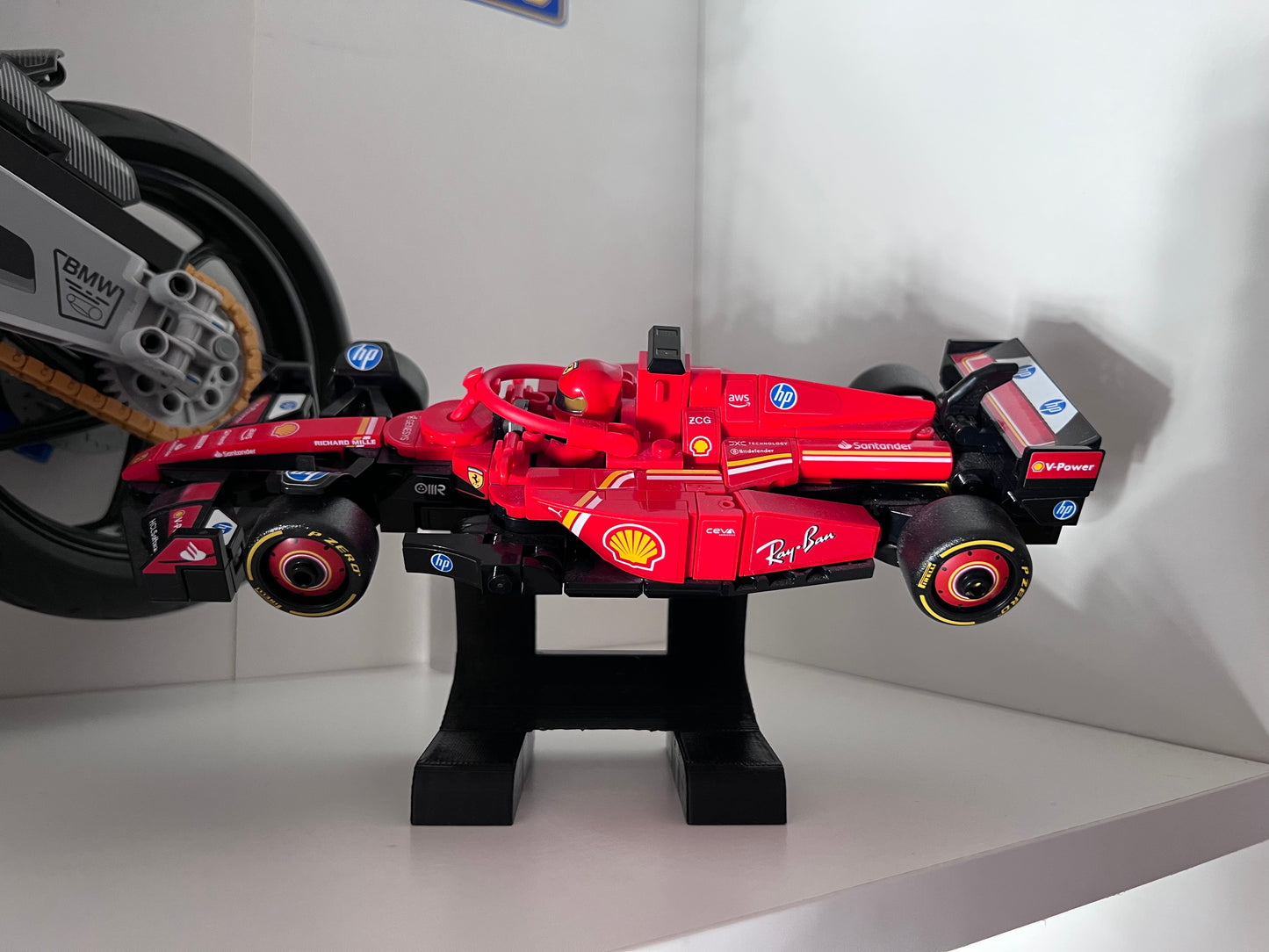 Supporto espositivo F1 — LEGO Speed Champions | Stampato in 3D